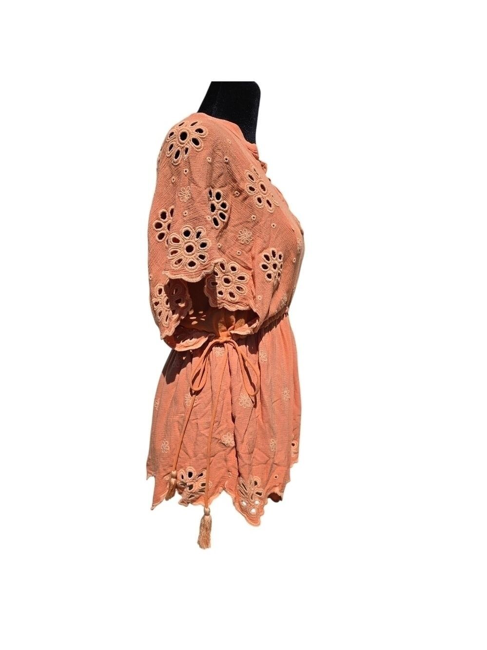 Tahari Eyelet Top - Picture 6 of 12
